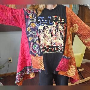 OOAK THE WHO KANTHA TOP SM-1X